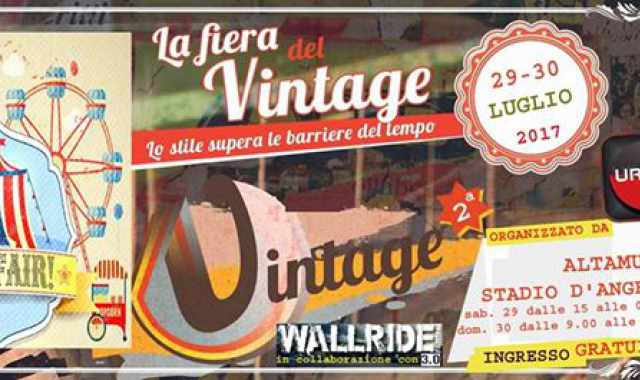 Altamura, ''Fiera vintage'': due giorni dedicati ai vinili e all'antiquariato